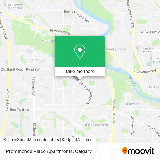 Prominence Place Apartments map