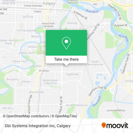 Dbi Systems Integration Inc map