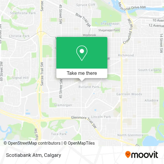 Scotiabank Atm map