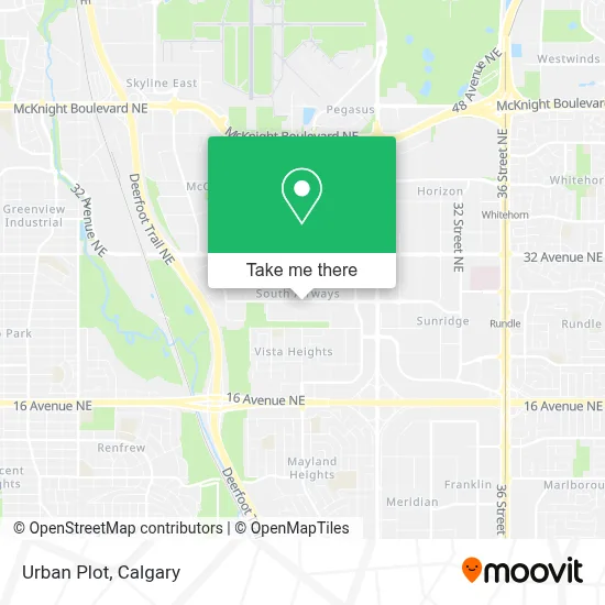 Urban Plot map