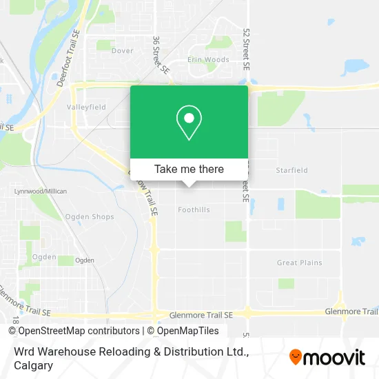 Wrd Warehouse Reloading & Distribution Ltd. map