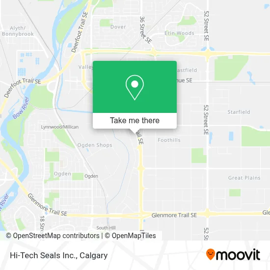 Hi-Tech Seals Inc. map