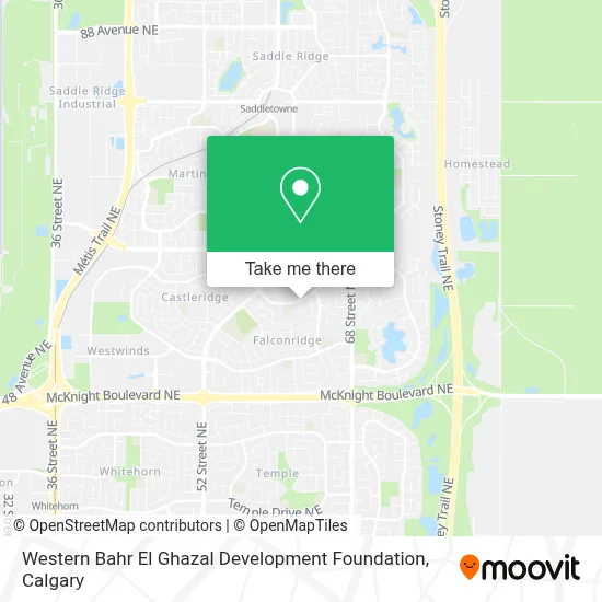 Western Bahr El Ghazal Development Foundation map