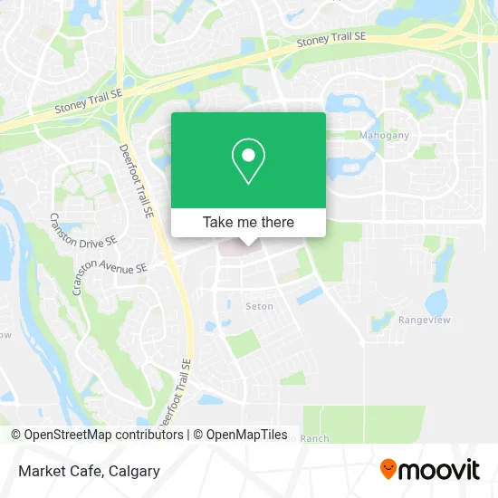 Market Cafe map