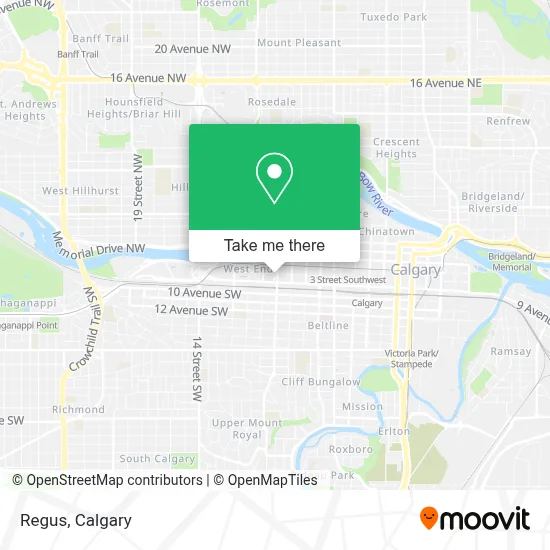 Regus map