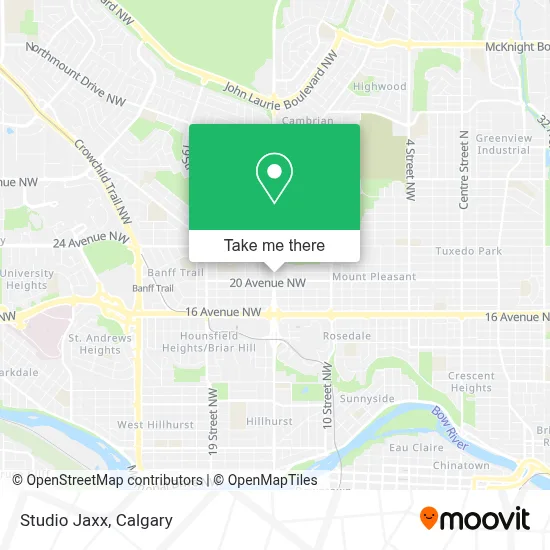 Studio Jaxx map