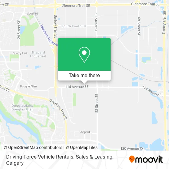 Driving Force Vehicle Rentals, Sales & Leasing map