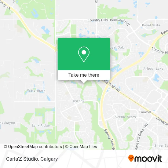 Carla'Z Studio map