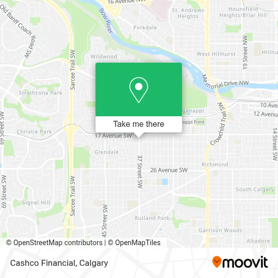 Cashco Financial map