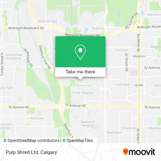 Pulp Shred Ltd map