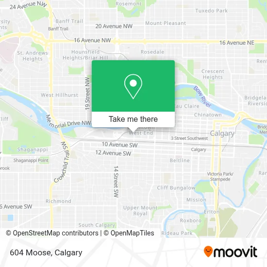 604 Moose map