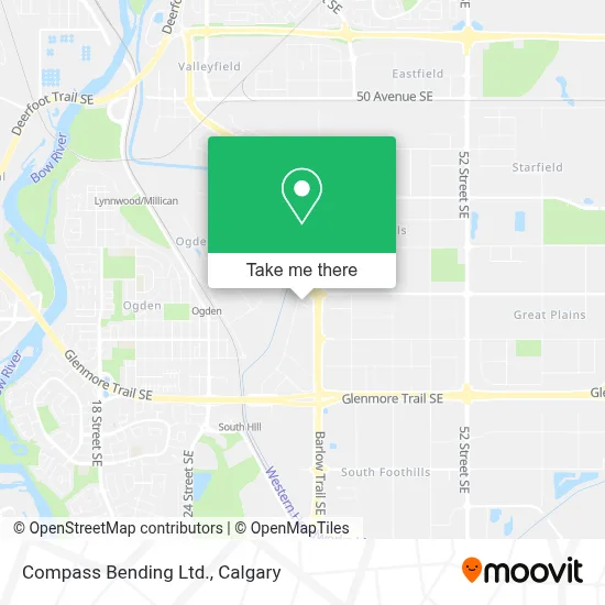 Compass Bending Ltd. map
