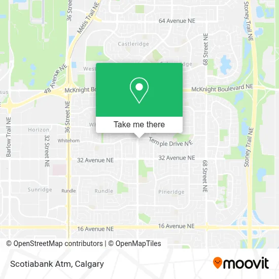 Scotiabank Atm map