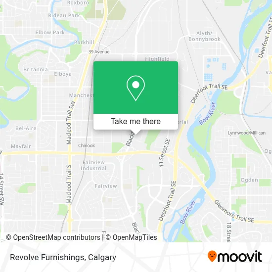 Revolve Furnishings map