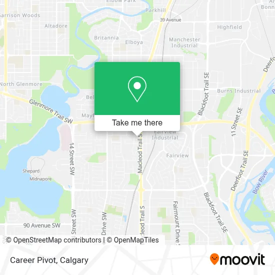 Career Pivot map