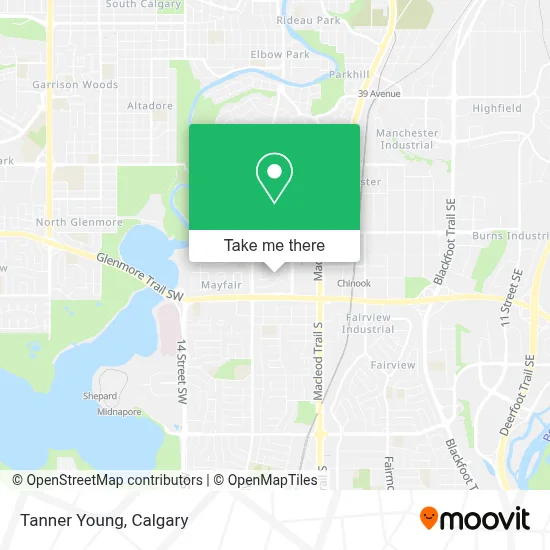 Tanner Young map