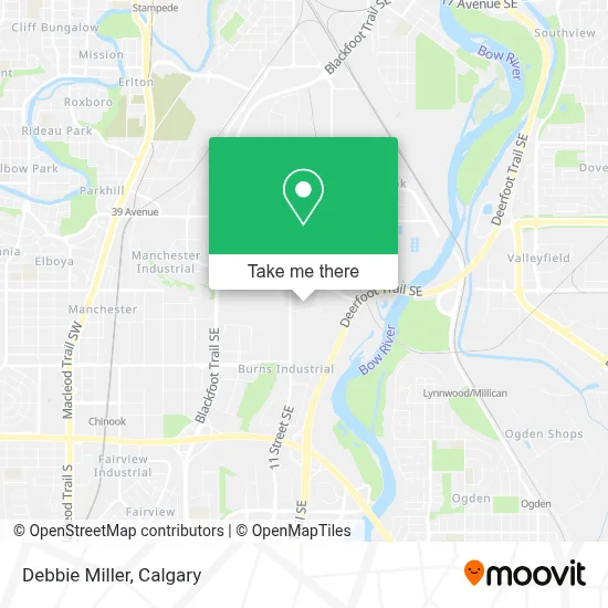 Debbie Miller map