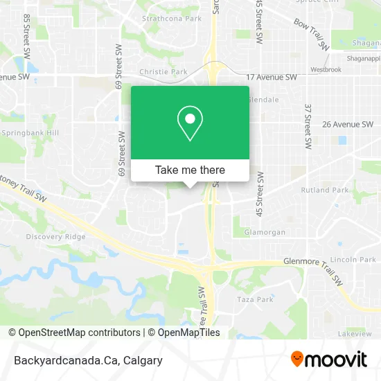 Backyardcanada.Ca map