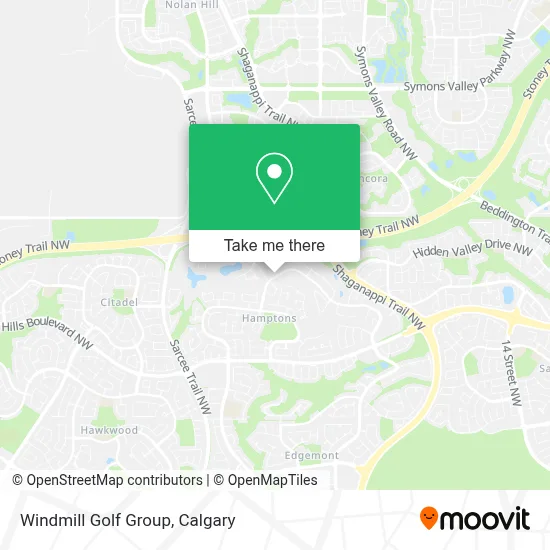 Windmill Golf Group map