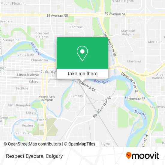 Respect Eyecare map