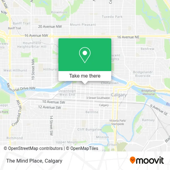 The Mind Place map