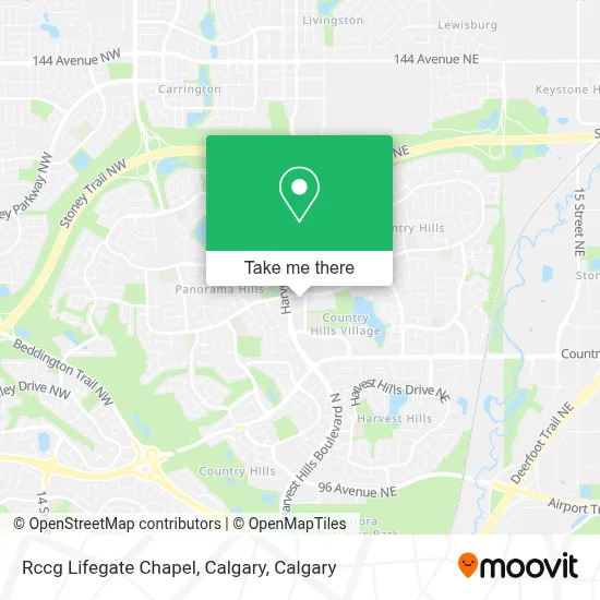Rccg Lifegate Chapel, Calgary plan