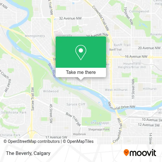 The Beverly map