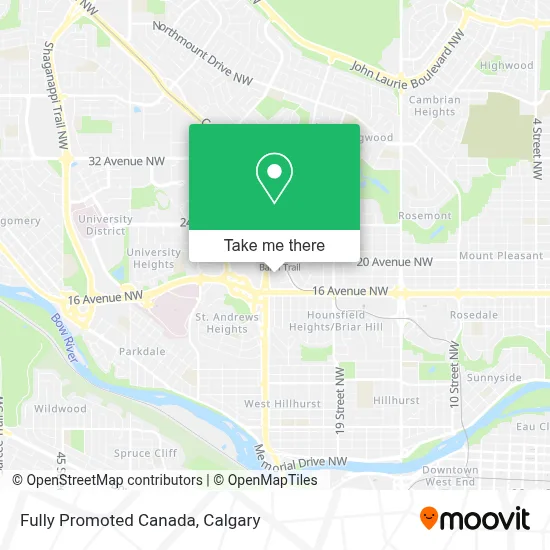 Fully Promoted Canada map