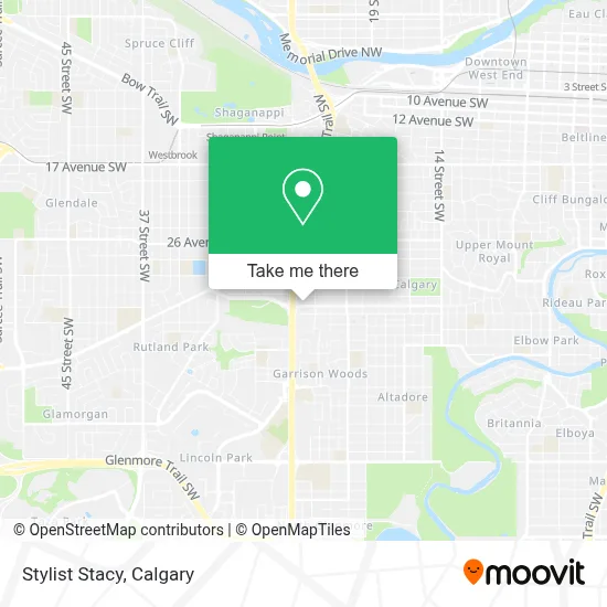 Stylist Stacy map