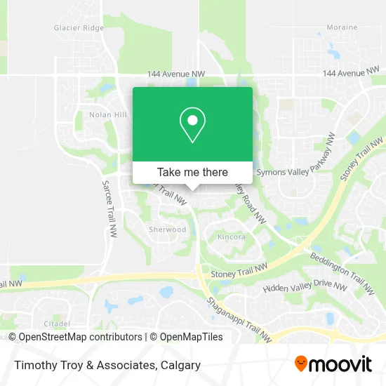 Timothy Troy & Associates map