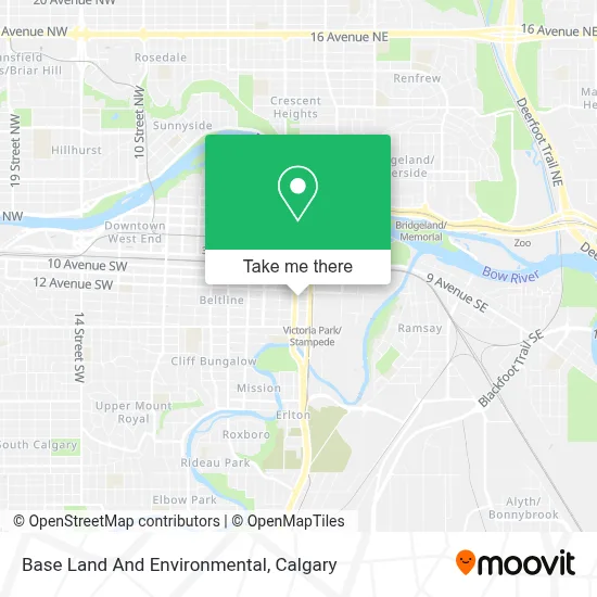 Base Land And Environmental map
