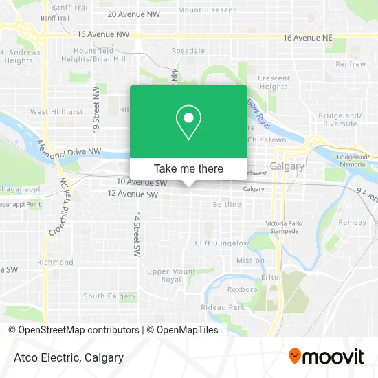 Atco Electric map