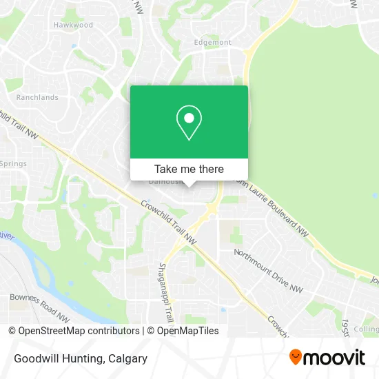 Goodwill Hunting map