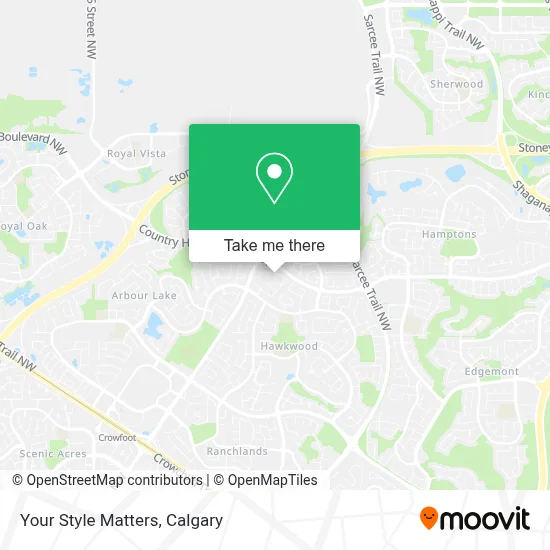 Your Style Matters map