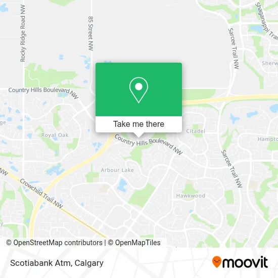 Scotiabank Atm map