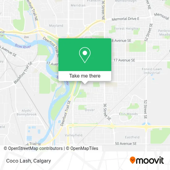 Coco Lash map