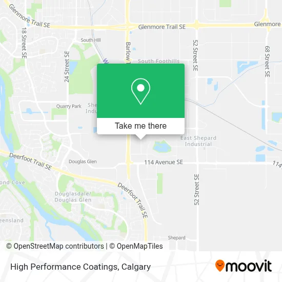 High Performance Coatings map