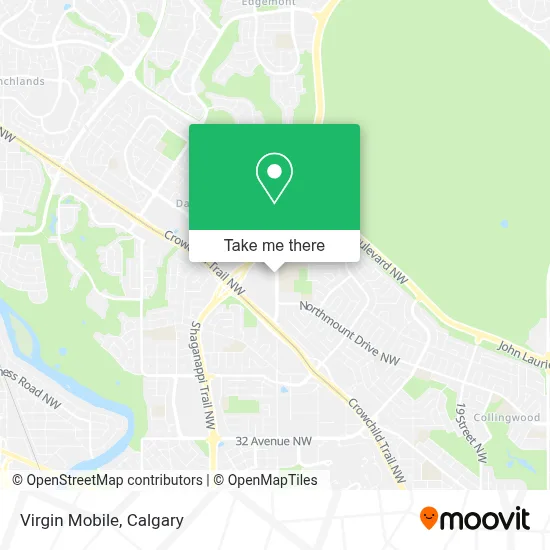 Virgin Mobile map