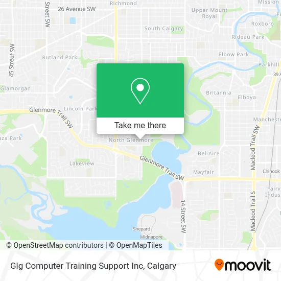 Glg Computer Training Support Inc map