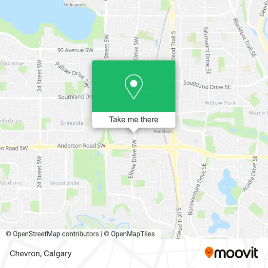 Chevron map