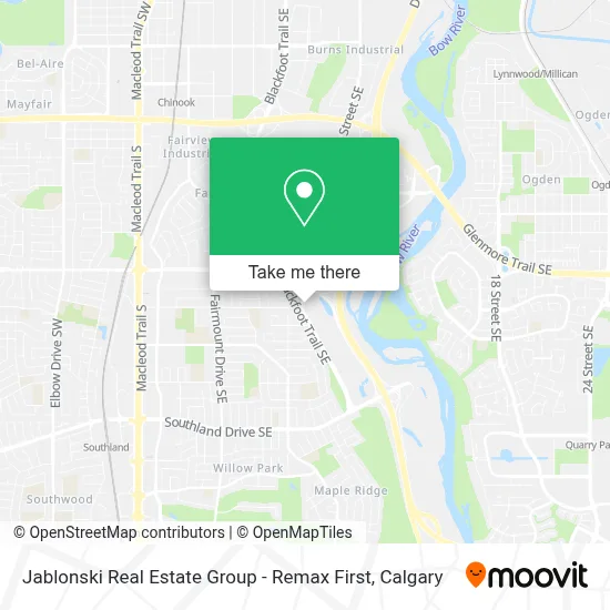 Jablonski Real Estate Group - Remax First map