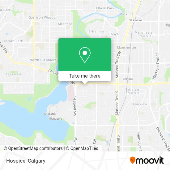 Hospice map