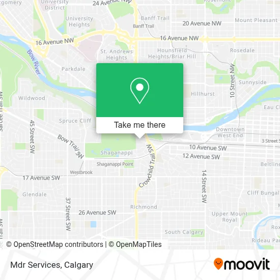 Mdr Services map