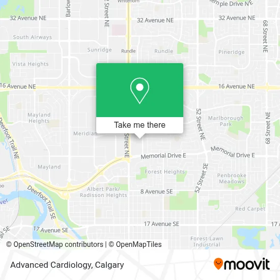 Advanced Cardiology map