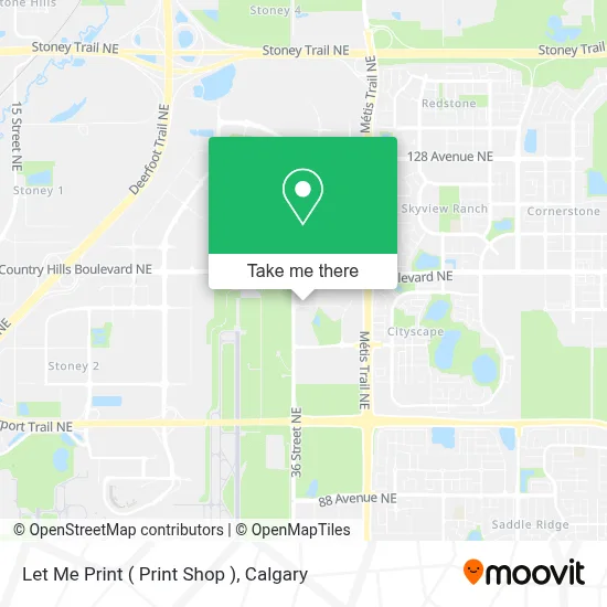 Let Me Print ( Print Shop ) map