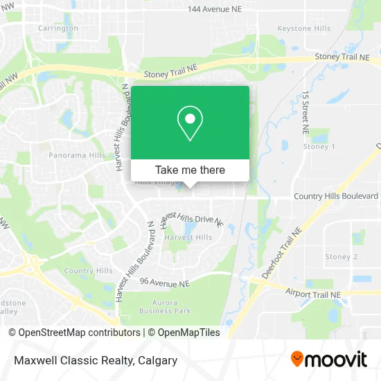 Maxwell Classic Realty map