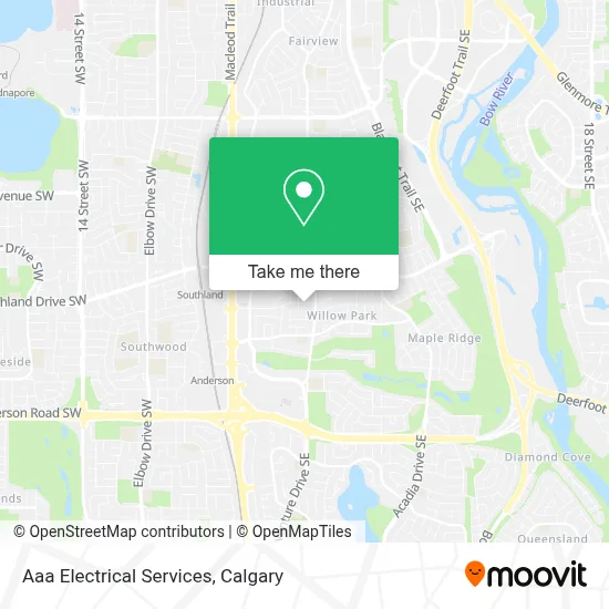 Aaa Electrical Services map