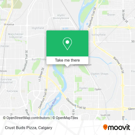 Crust Buds Pizza map