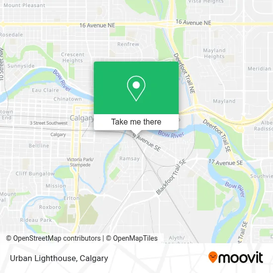 Urban Lighthouse map