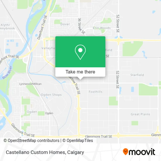 Castellano Custom Homes map